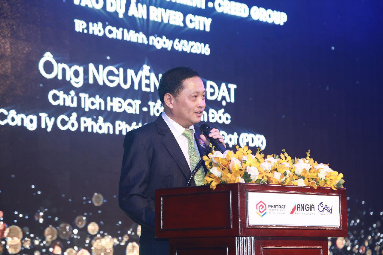 Ông Nguyễn Văn Đạt - Chủ tịch HĐQT công ty Cổ phần phát triển BĐS Phát Đạt